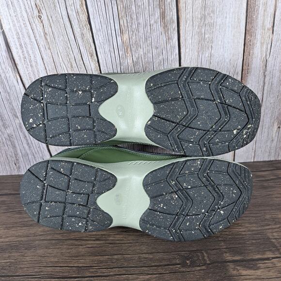 Easy Spirit Romy Eco Leather Walk Run Sneaker Green Recycled Sole Women's 9.5 N - Picture 8 of 9